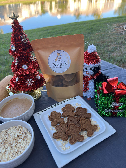 Gingerbread Buddies Homemade Organic Dog Treats