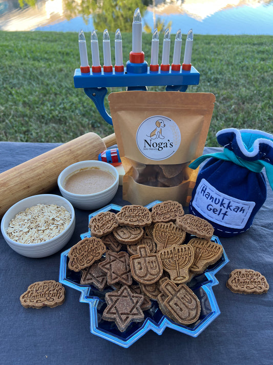 Pawnukkah Gelt Chanukah Themed Homemade Organic Dog Treats