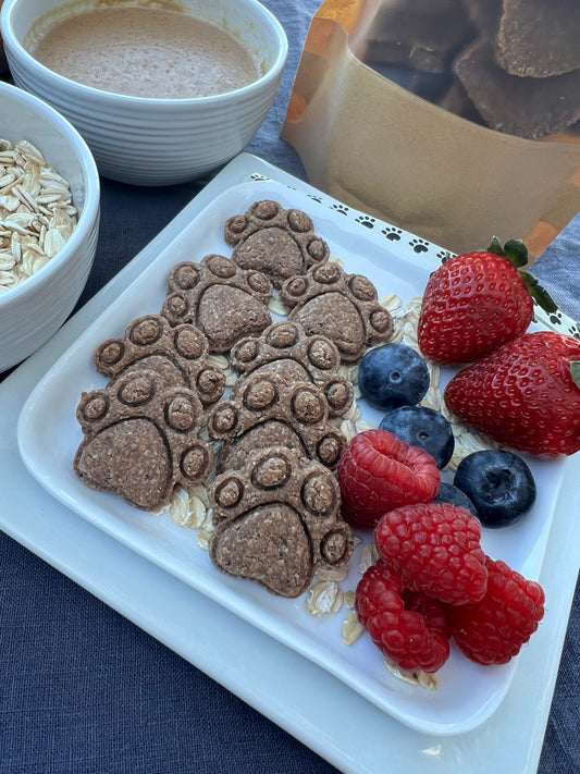 Mixed Berry Homemade Organic Dog Treats